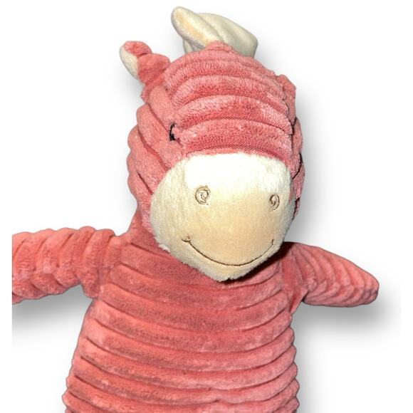 Unipak Plush Horse Kordy Corduroy Ribbed Stuffed Animal Nursery Rosy Gift 13” - Picture 2 of 8